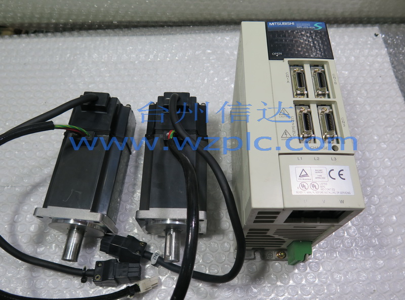 三菱伺服电机HC-KSF43-K MR-J2S-40A 也可配电机HC-MFS43 台州信达_浙江